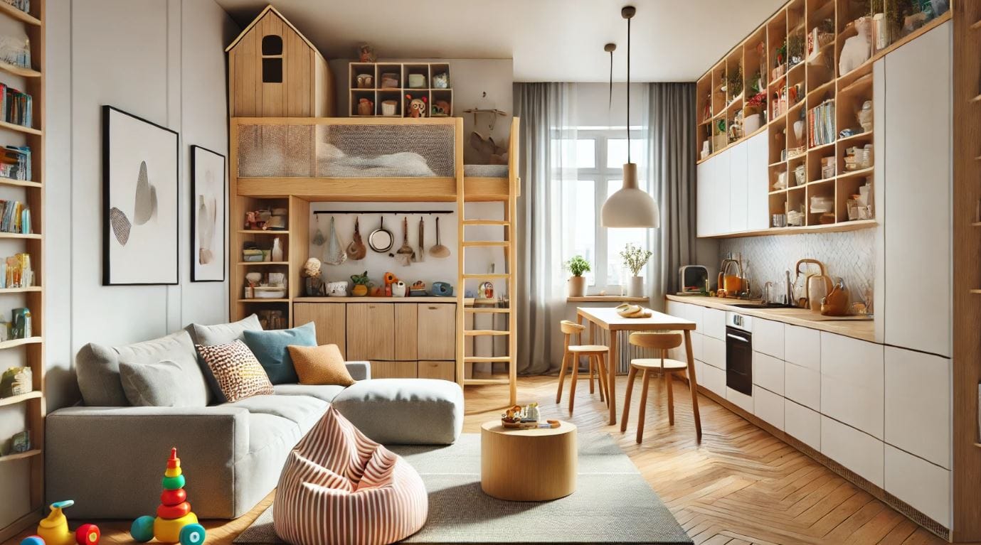 Smarte møbler til børnefamilier