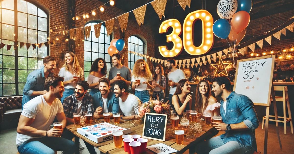 Idéer til underholdning til 30 års fødselsdag