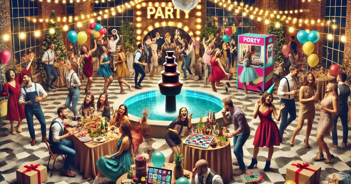 Morsom underholdning til fest